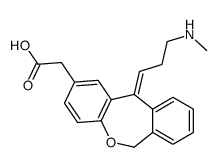 N-Desmethyl Olopatadine Structure