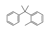 1-methyl-2-(2-phenylpropan-2-yl)benzene结构式
