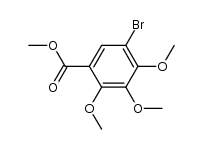 methyl 5-bromo-2,3,4-trimethoxybenzoate Structure