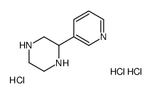 2-PYRIDIN-3-YL PIPERAZINE 3HCL结构式