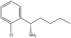 (1S)-1-(2-CHLOROPHENYL)PENTYLAMINE Structure