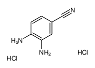 3,4-Diaminobenzonitrile dihydrochloride Structure