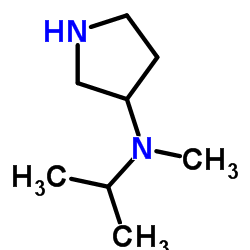 Isopropyl-Methyl-pyrrolidin-3-yl-amine Structure
