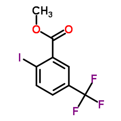 Methyl 2-iodo-5-(trifluoromethyl)benzoate Structure