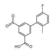 3-(5-fluoro-2-methylphenyl)-5-nitrobenzoic acid Structure