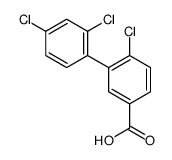 4-chloro-3-(2,4-dichlorophenyl)benzoic acid Structure