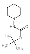 叔-丁基哌啶-1-基氨基甲酯结构式