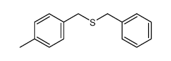 benzyl 4-methylbenzyl sulfide Structure