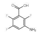 3-amino-2,5,6-trifluorobenzoic acid Structure