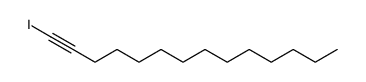 1-iodo-1-tetradecyne Structure