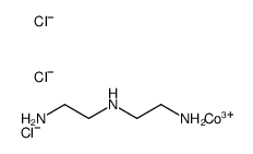 N'-(2-aminoethyl)ethane-1,2-diamine,cobalt(3+),trichloride Structure