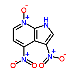 3,4-Dinitro-1H-pyrrolo[2,3-b]pyridine 7-oxide结构式
