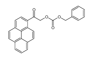 benzyl 2-oxo-2-(pyren-1-yl)ethyl carbonate Structure