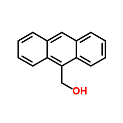 9-Anthrylmethanol Structure