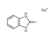 2H-Benzimidazole-2-thione,1,3-dihydro-, sodium salt (1:1) Structure