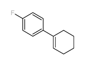 Benzene,1-(1-cyclohexen-1-yl)-4-fluoro-结构式