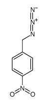 1-(azidomethyl)-4-nitrobenzene结构式