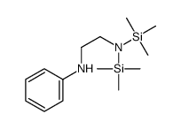 N,N-Bis(trimethylsilyl)-N'-phenylethylenediamine结构式
