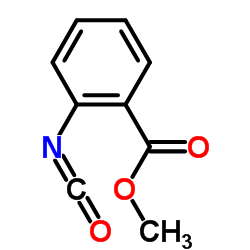 2-(甲氧基羰基)苯基异氰酸酯结构式