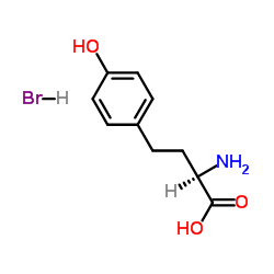 D-氢溴酪氨酸结构式