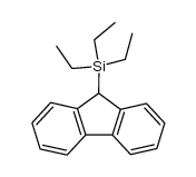 9-(triethylsilyl)fluorene Structure