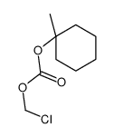 chloromethyl (1-methylcyclohexyl) carbonate Structure