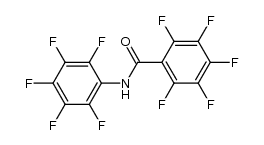 2,3,4,5,6-pentafluoro-N-(pentafluorophenyl)benzamide结构式