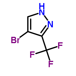 4-Bromo-3-(trifluoromethyl)-1H-pyrazole Structure