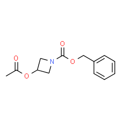 Benzyl 3-acetoxyazetidine-1-carboxylate Structure