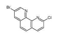 8-bromo-2-chloro-1,10-phenanthroline Structure
