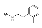 1-[2-(2-methylphenyl)ethyl]hydrazine Structure