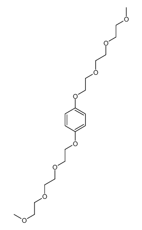 1,4-双(1,4,7,10-四氧杂十二烷基)苯结构式