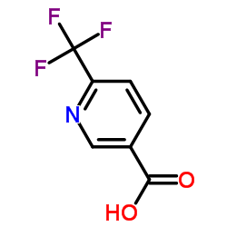 6-(Trifluoromethyl)nicotinic acid structure