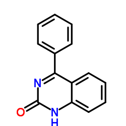 4-苯基喹唑啉-2(1H)-酮结构式