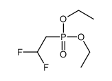 2-diethoxyphosphoryl-1,1-difluoroethane Structure