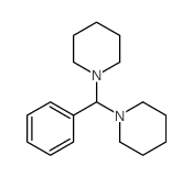 Piperidine,1,1'-(phenylmethylene)bis-结构式