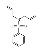 N,N-二烯丙基苯磺酰胺结构式