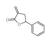 2(3H)-Furanone,dihydro-3-methylene-5-phenyl-结构式