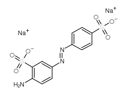 4-氨基-1,1-偶氮苯-3,4-二磺酸钠盐结构式