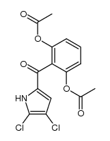 pyoluteorin O,O-diacetate Structure