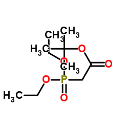 tert-Butyl 2-(diethoxyphosphoryl)acetate structure
