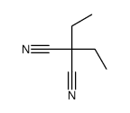 2,2-diethylpropanedinitrile Structure