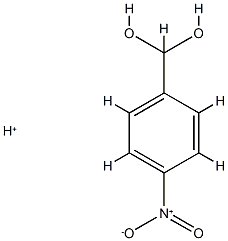 Methanediol,(4-nitrophenyl)-,conjugate monoacid (9CI)结构式