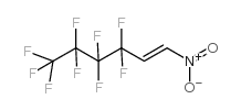 3,3,4,4,5,5,6,6,6-九氟-1-硝基-1-己烯结构式