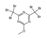 2-methoxy-4,6-bis-tribromomethyl-[1,3,5]triazine Structure