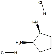 cis-cyclopentane-1,2-diamine dihydrochloride Structure