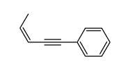 1-[(Z)-pent-3-en-1-ynyl]benzene结构式