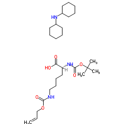 BOC-D-LYS(ALLOC)-OH 二环己基铵盐图片