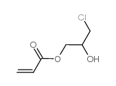 3-chloro-2-hydroxypropyl acrylate Structure