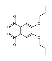 1,2-dipropoxy-4,5-dinitrobenzene Structure